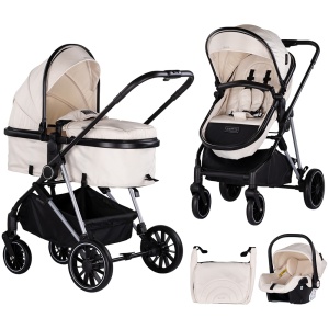 Carucior Chipolino Aura 3 in 1 biscotta