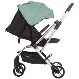 Carucior Chipolino Twister pastel green cu sezut rotativ - Img 5