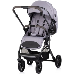 Carucior sport Chipolino Omnia cu maner reversibil platinum - Img 2