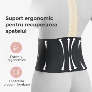 Centura postpartum Momcozy Ergowrap Petite Black L - Img 2