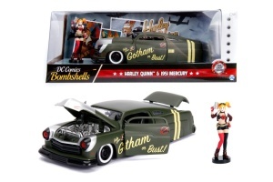 DC COMICS BOMBSHELLS 1951 MERCURY HARLEY QUINN SCARA 1 LA 24 - Img 5