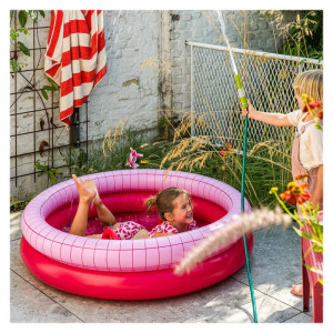 Dippy, piscina gonflabila, 120 cm, rosu, Quut Toys - Img 2