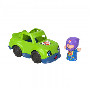 FISHER PRICE LITTLE PEOPLE VEHICUL RACE 10CM - Img 3