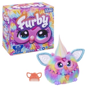 FURBY JUCARIE DE PLUS INTERACTIVA FURBY TIE DYE - Img 3