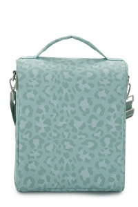 Geantă pentru scutece și accesorii bebe, SnapPack, Carry Bliss, verde leo print - Img 6