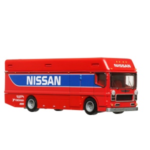 HOT WHEELS TRANSPORTATOR EURO HAULER CU MASINUTA NISSAN 300 ZX GTS SCARA 1:64 - Img 2