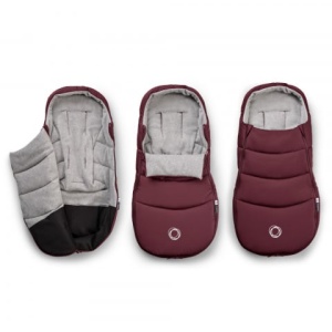 Husa de picioare universala carucior Bugaboo Dark Cherry - Img 2