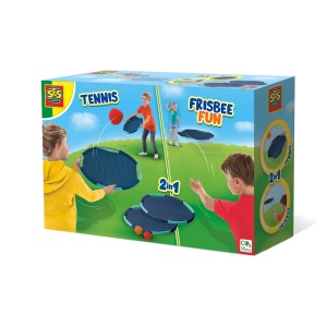 Joc de copii 2 in 1 - Tenis si frisbee - Img 1