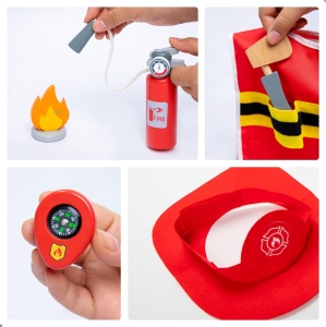 Joc de rol Set de pompier, UMU Toys - Img 4