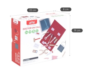 Joc de rol Trusa de doctor rosie, UMU Toys - Img 4