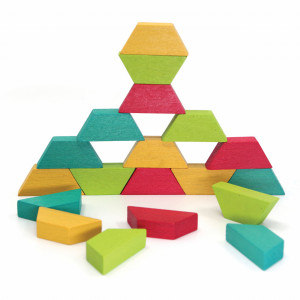Joc educativ tip mozaic cu forme trapezoidale, Natura - Img 4