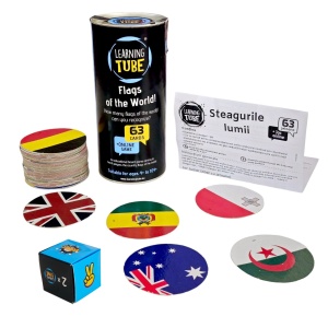 Joc Learning Tube® - Steagurile lumii
