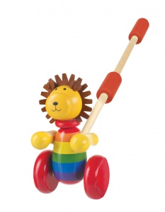 Jucarie de impins leu, Orange Tree Toys - Img 2