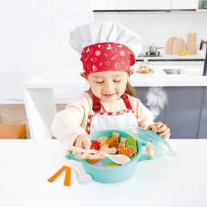 Jucarie - Set de gatit alimente la aburi pentru copii (16 piese) - Img 2