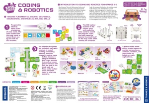 Kit STEM Primii pasi Principii de codare si roboti, Thames & Kosmos - Img 2