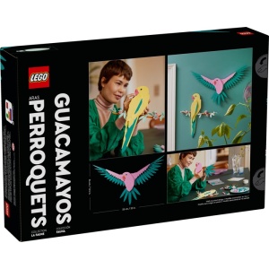 LEGO ART COLECTIA DE FAUNA PAPAGALI ARA 31211