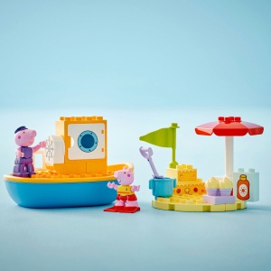 LEGO DUPLO EXCURSIA CU BARCA A PURCELUSEI PEPPA 10432 - Img 3