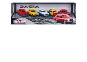 MAJORETTE DACIA 1300 SET 5 MASINUTE METALICE SCARA 1:64 - Img 3