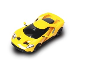 MASINA CU TELECOMANDA FORD GT GALBEN SCARA 1 LA 24 - Img 6