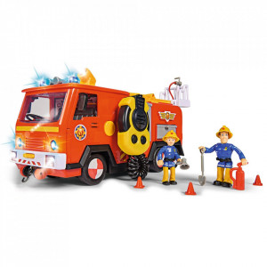 Masina de pompieri Simba Fireman Sam Ultimate Jupiter cu 2 figurine si accesorii
