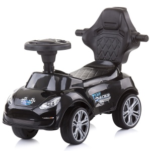 Masinuta de impins Chipolino Turbo black cu maner - Img 2