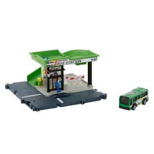 MATCHBOX SET ACTION DRIVERS STATIA DE AUTOBUZ - Img 2