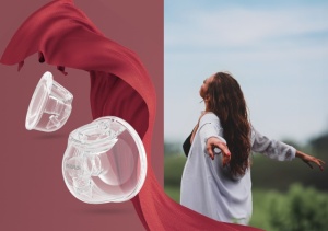 Neno Muszle – 2 cupe Hands Free pentru pompe de sân - Img 2