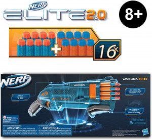 NERF ELITE 2.0 BLASTER WARDEN DB-8 - Img 6