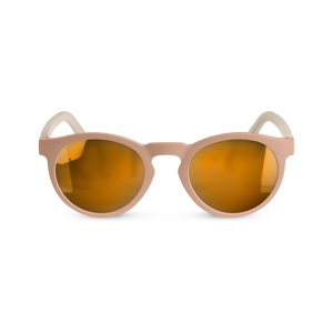 Ochelari de soare 8–14 ani, UV400, lentile polarizate – beige