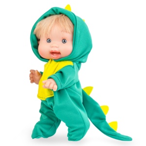 Papusa Marina Pau Nenote Halloween 26 cm Dinozaur