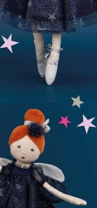 Papusa zana balerina Celeste, Moulin Roty - Img 2