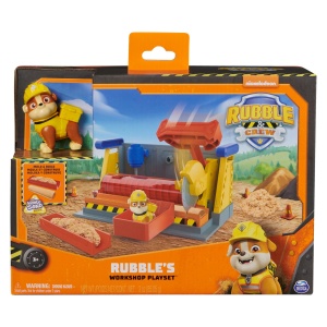 PATRULA CATELUSILOR RUBBLE SI ECHIPA SET DE JOACA SANTIER