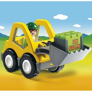 Playmobil - 1.2.3 Excavator