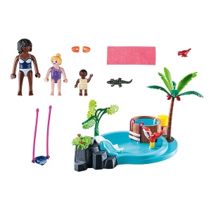 Playmobil - Piscina De Copii Cu Tobogan - Img 4