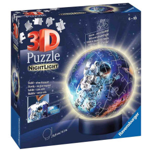 Puzzle 3D Luminos Astronaut, 72 Piese - Img 2