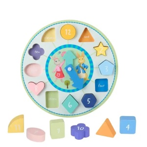 Puzzle ceas Peter Rabbit™, Orange Tree Toys - Img 2