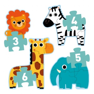 Puzzle progresiv Jungla, Djeco - Img 3