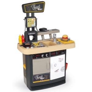 Restaurant pentru copii Smoby Food Corner negru - Img 2