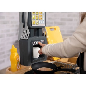 Restaurant pentru copii Smoby Food Corner negru - Img 21