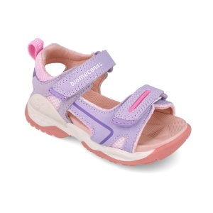 Sandale din piele pentru copii, Biomecanics, 252246, lila