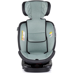 Scaun auto Chipolino Hypnotic I-Size 40-150 cm cu sistem Isofix si sezut rotativ basil - Img 3
