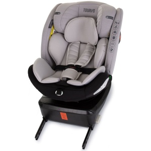Scaun auto Chipolino Tourino I-Size 40-150 cm ash grey cu sistem Isofix - Img 10