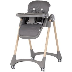 Scaun de masa Chipolino Candy Shop charcoal