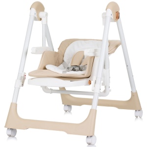 Scaun de masa Chipolino Milk Shake 2 in 1 beige - Img 3