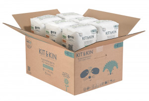Scutece Hipoalergenice Eco Kit&Kin Chilotel XL6, Marimea 6, 15 kg+, 108 buc - Img 5
