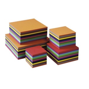 Set 480 coli pliabile colorate 20 x 20 cm - Heutink - Img 1