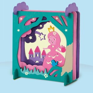 Set creativ copii - Povesti cu cutie de umbre, glow in the dark - Img 2