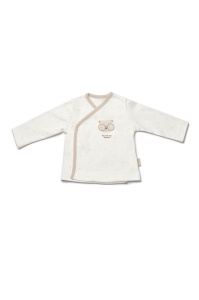 Set de 10 piese pentru nou nascut, 100% bumbac organic, TeddyBear, BabyCosy
