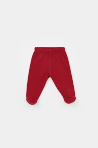 Set de 5 piese pentru nou nascut - 100% bumbac organic - Rosu, BabyCosy