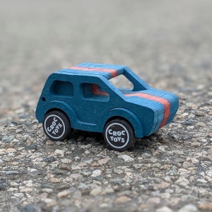 Set de constructie vehicul electric Monik, Croc toys - Img 2